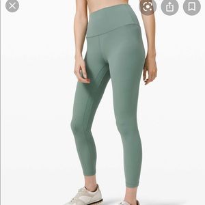 Tidewater Teal Lululemon Align Pant 25”